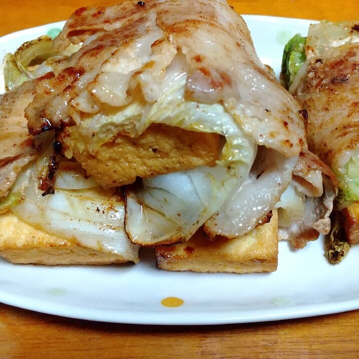 まるで居酒屋 笑 厚揚げの白菜豚肉巻き レシピ 作り方 By ゾルマッグ小腸液e Epsilon 楽天レシピ まるで居酒屋 笑 厚揚げの白菜豚肉巻き レシピ 作り方 By ゾルマッグ小腸液e Epsilon 楽天レシピ